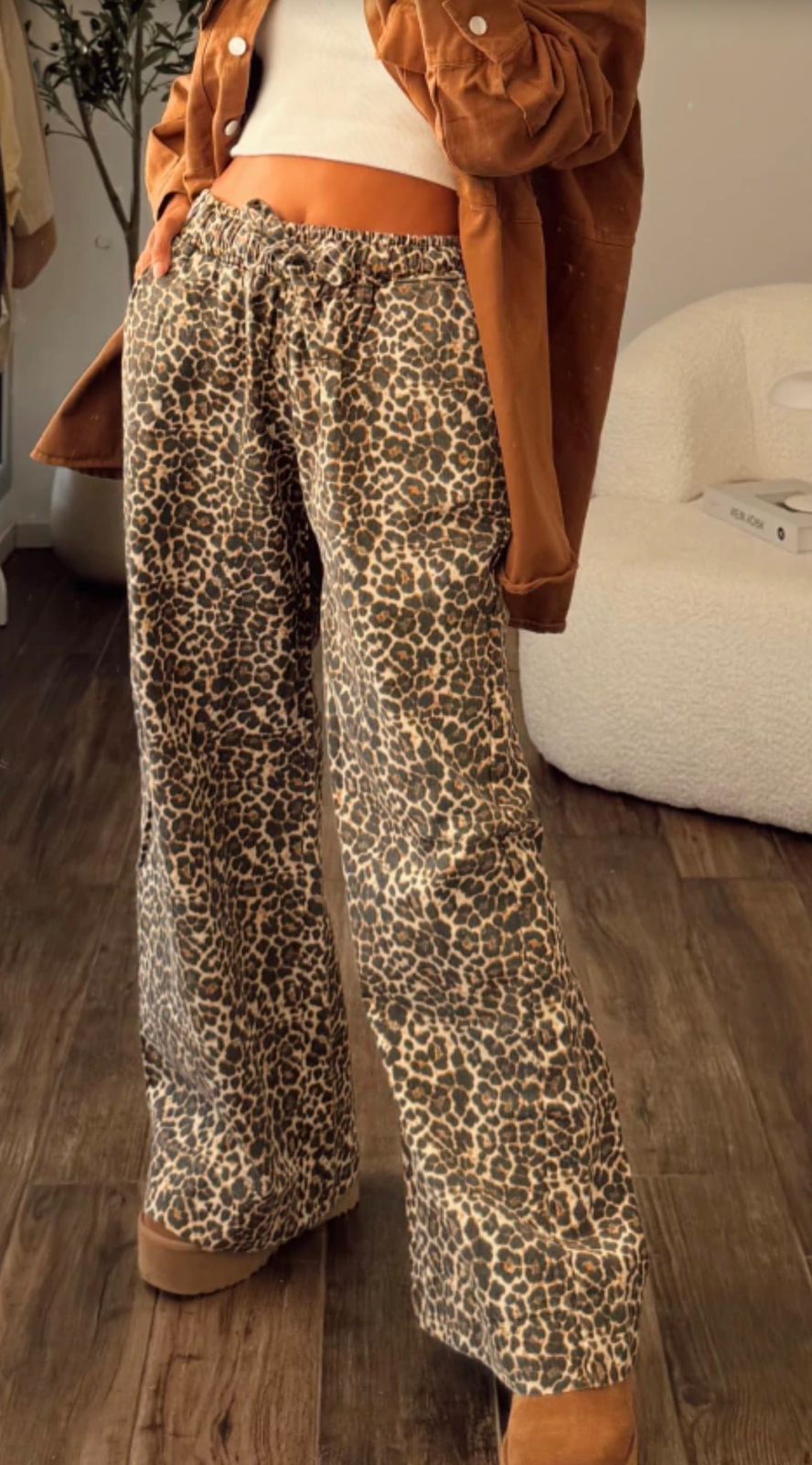 Palazzo Over Animal Print: imagen 3