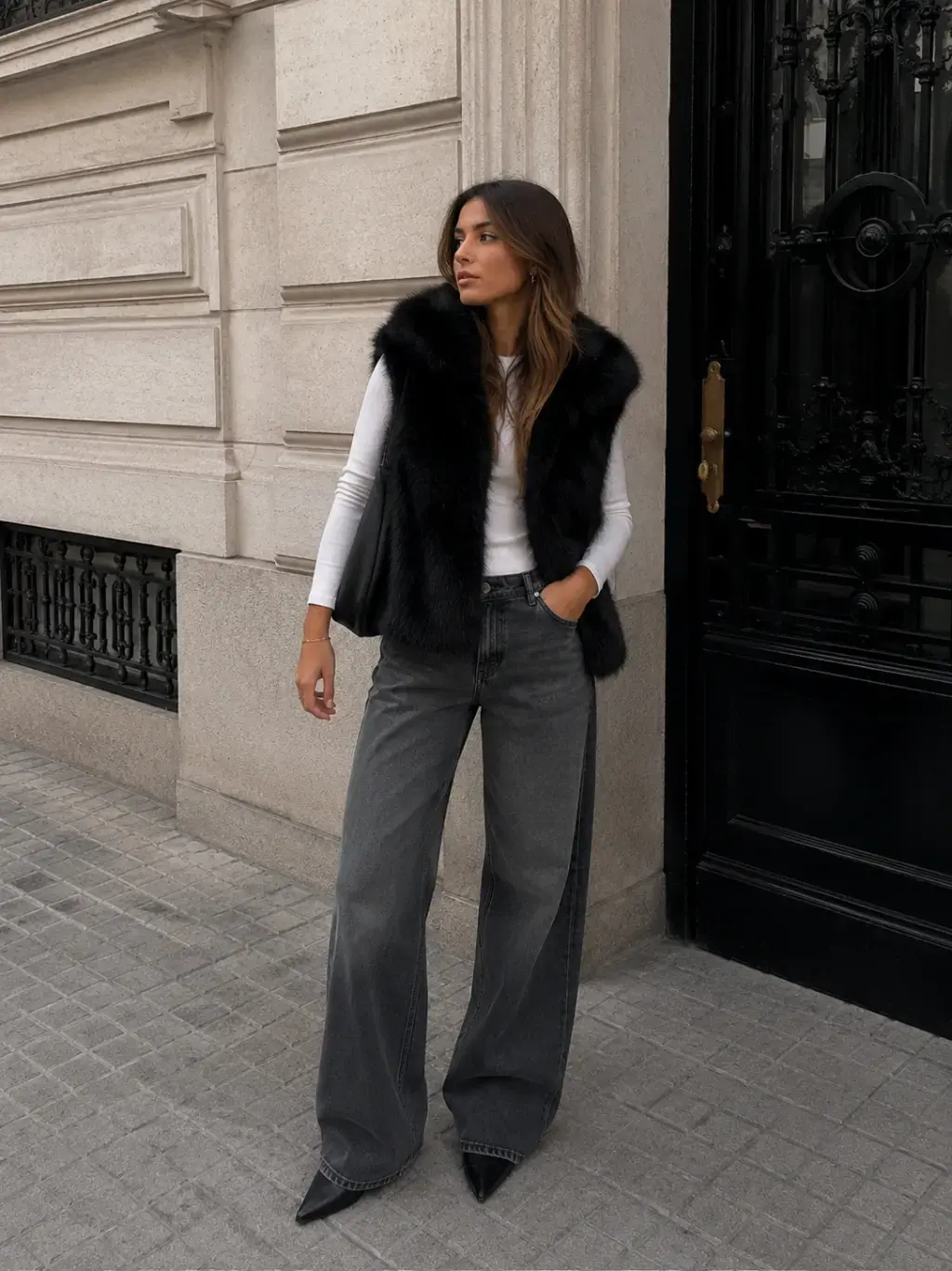 Chaleco piel Paris: imagen 4